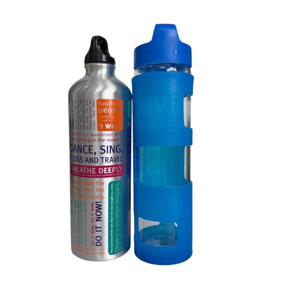 Lululemon Water Bottles Set of 2: Pure Balance and Sigg Aluminum Reusable - Picture 2 of 9